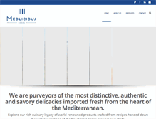 Tablet Screenshot of medliciousfoods.com